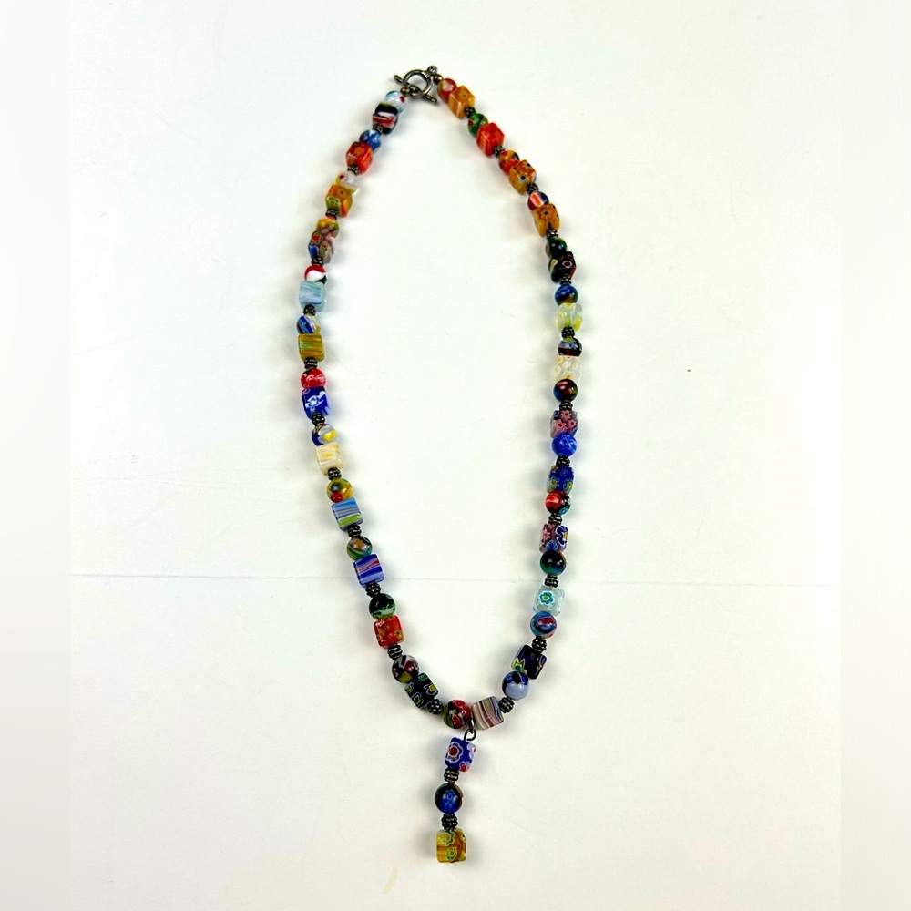 Beaded colorful necklace